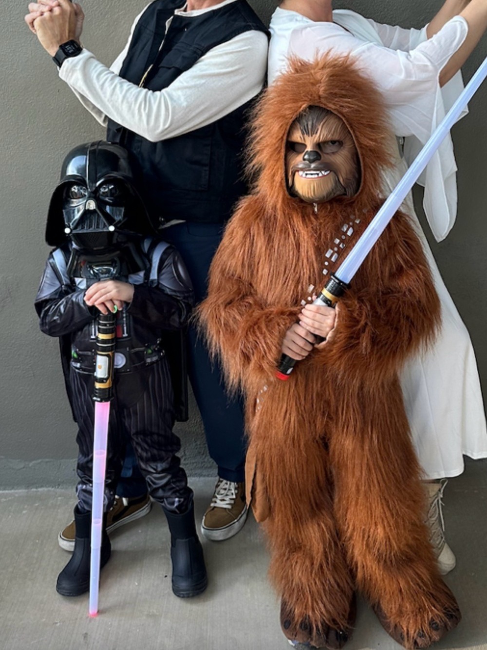 Family cosplay STAR WARS costumes!